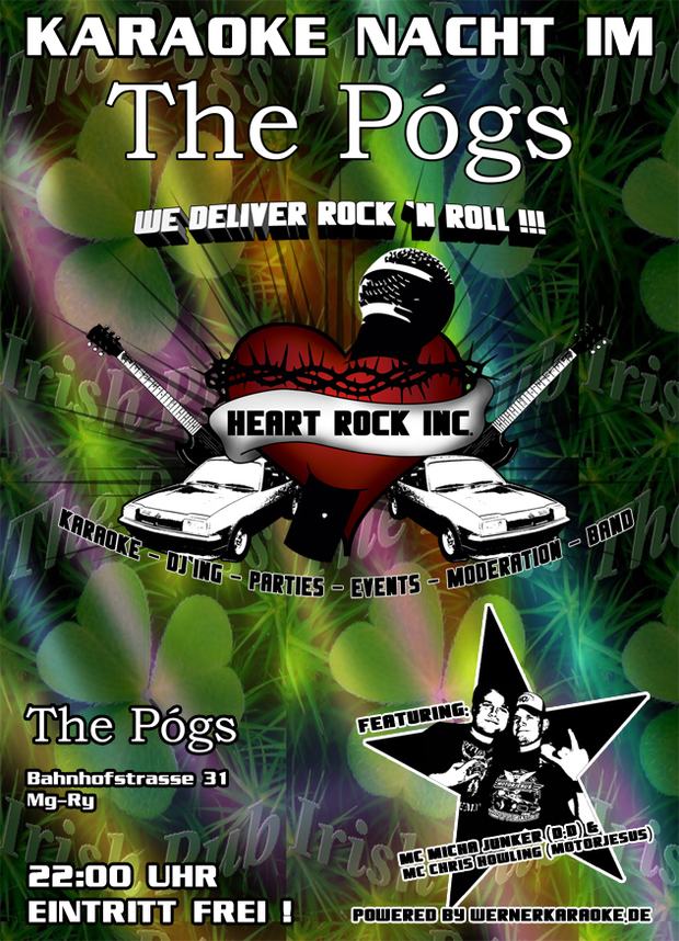 The Pogs – Karaoke-Abend